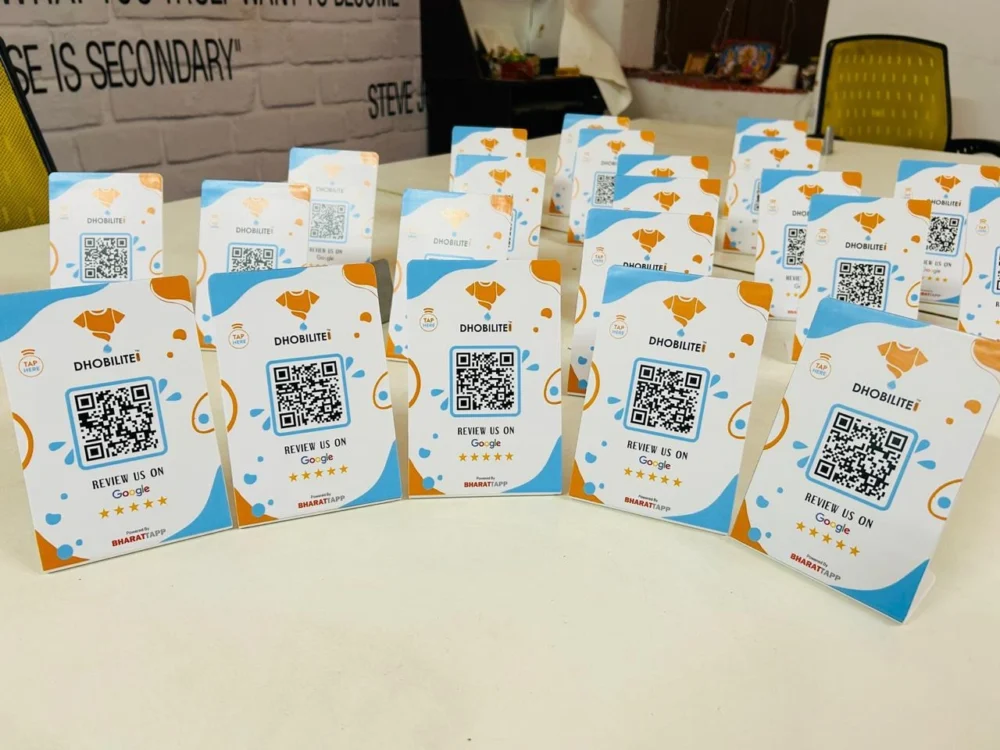 5 Customize Digital NFC Standee + 1 Card FREE