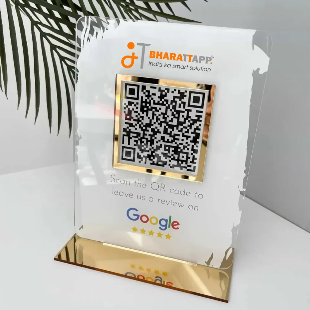1 QR Google Standee